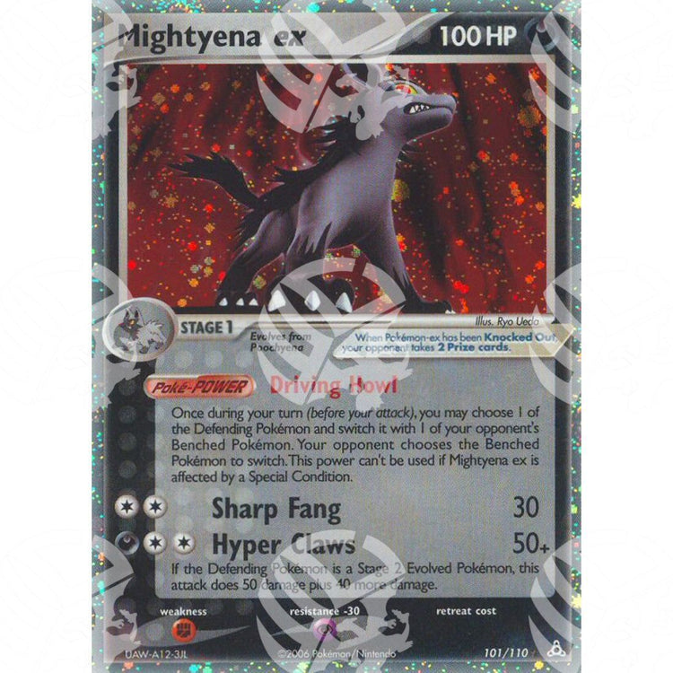 EX Fantasmi di Holon - Mightyena ex - Holo Rare 101/110 - Warcard - EX Fantasmi di Holon - Mightyena ex - Holo Rare 101/110 i prezzi più bassi sul mercato, solo da www.warcardshop.com! Carte singole, box, buste e mazzi.