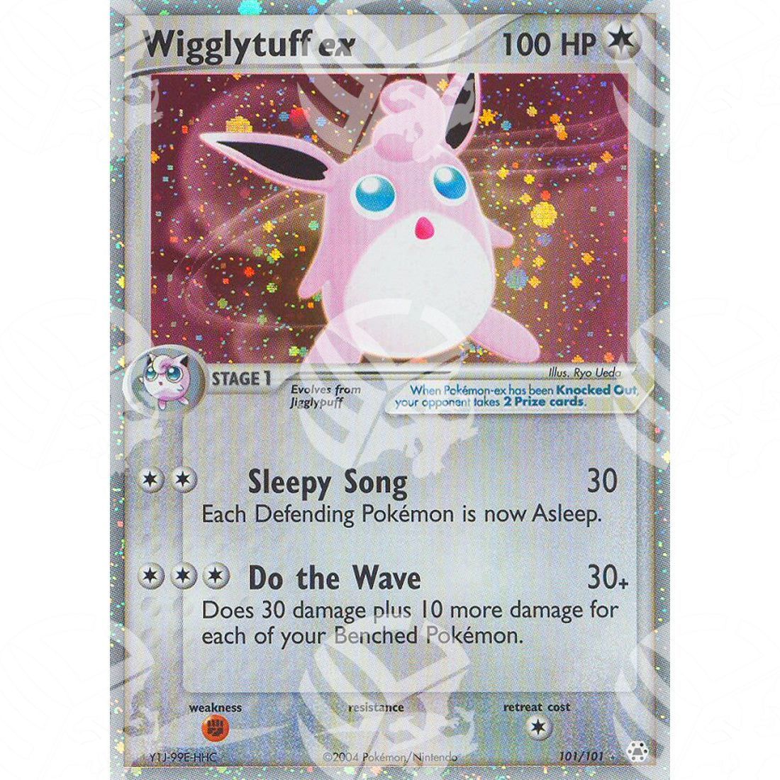 EX Leggende Nascoste - Wigglytuff ex - Holo Rare 101/101 - Warcard - EX Leggende Nascoste - Wigglytuff ex - Holo Rare 101/101 i prezzi più bassi sul mercato, solo da www.warcardshop.com! Carte singole, box, buste e mazzi.