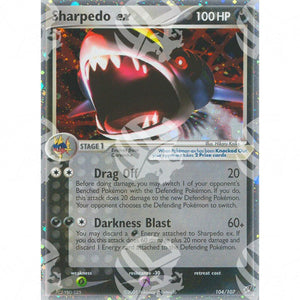 EX Deoxys - Sharpedo ex - Holo Rare 104/107 - Warcard - EX Deoxys - Sharpedo ex - Holo Rare 104/107 i prezzi più bassi sul mercato, solo da www.warcardshop.com! Carte singole, box, buste e mazzi.