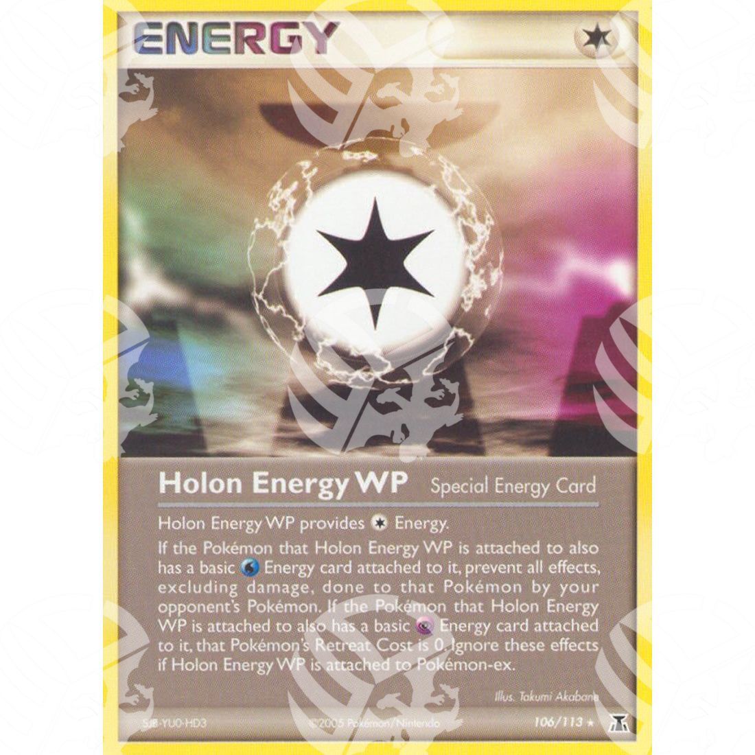 EX Specie Delta - Holon Energy WP - 106/113 - Warcard - EX Specie Delta - Holon Energy WP - 106/113 i prezzi più bassi sul mercato, solo da www.warcardshop.com! Carte singole, box, buste e mazzi.