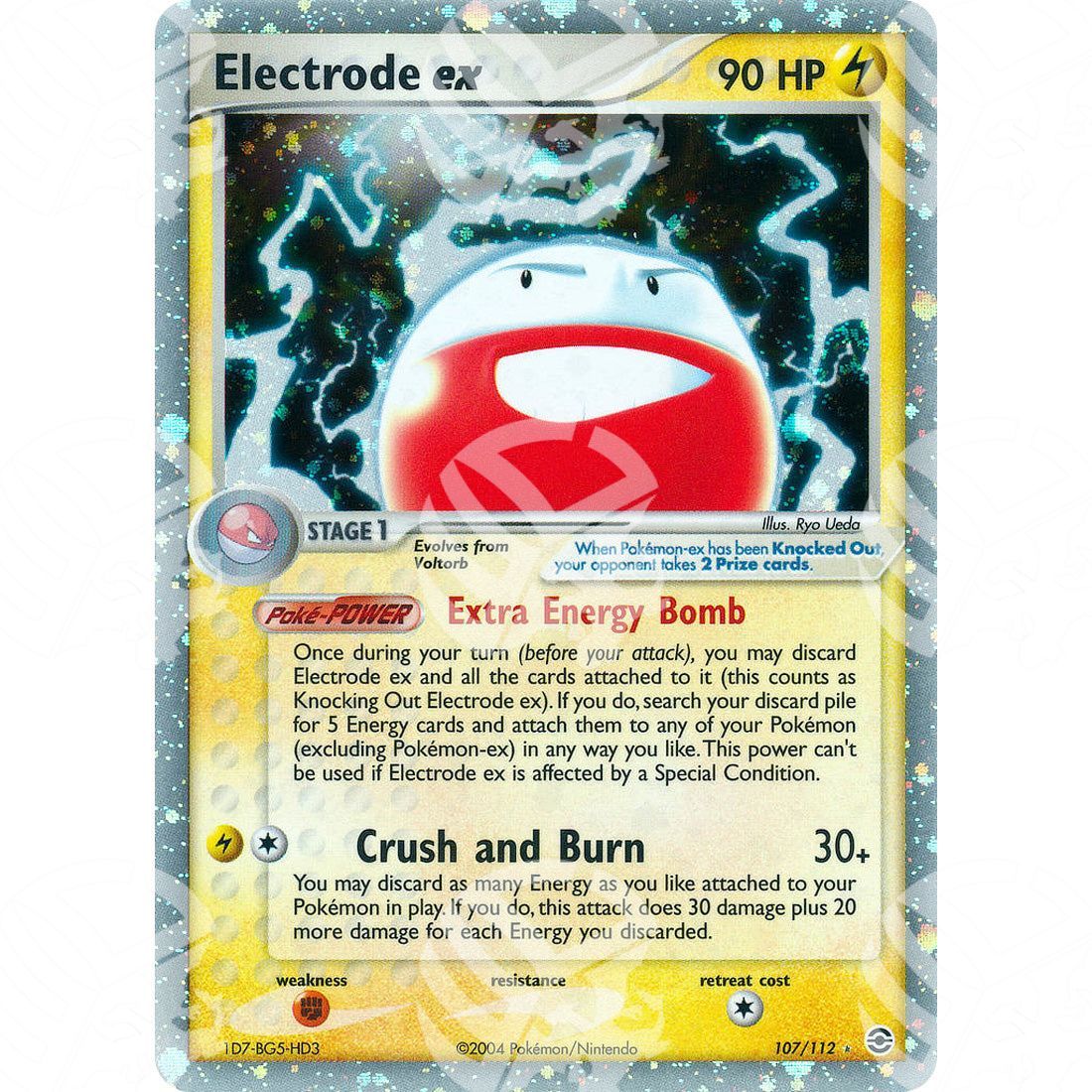 EX RossoFuoco e VerdeFoglia - Electrode ex - Holo Rare 107/112 - Warcard - EX RossoFuoco e VerdeFoglia - Electrode ex - Holo Rare 107/112 i prezzi più bassi sul mercato, solo da www.warcardshop.com! Carte singole, box, buste e mazzi.