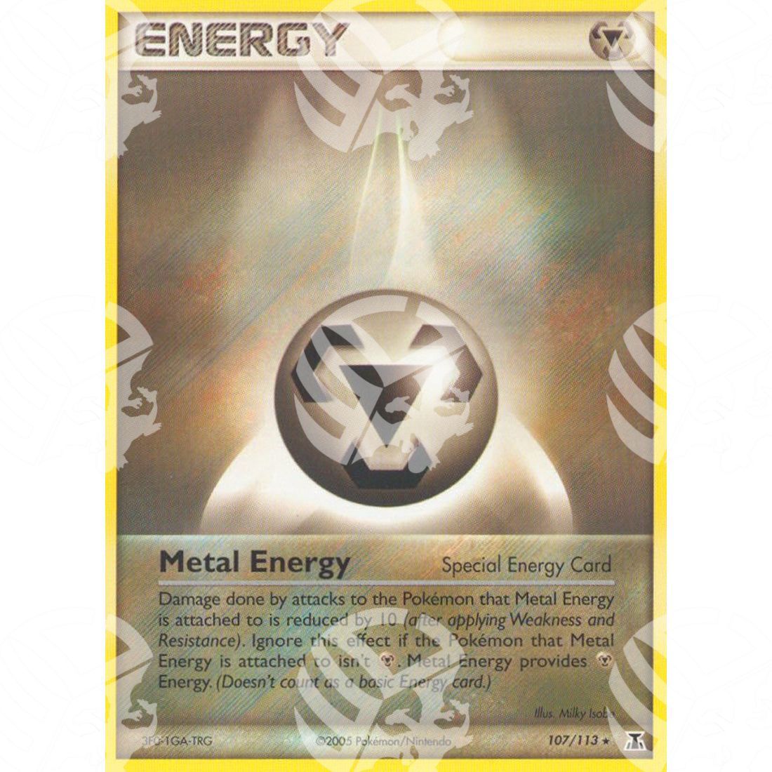 EX Specie Delta - Metal Energy - 107/113 - Warcard - EX Specie Delta - Metal Energy - 107/113 i prezzi più bassi sul mercato, solo da www.warcardshop.com! Carte singole, box, buste e mazzi.