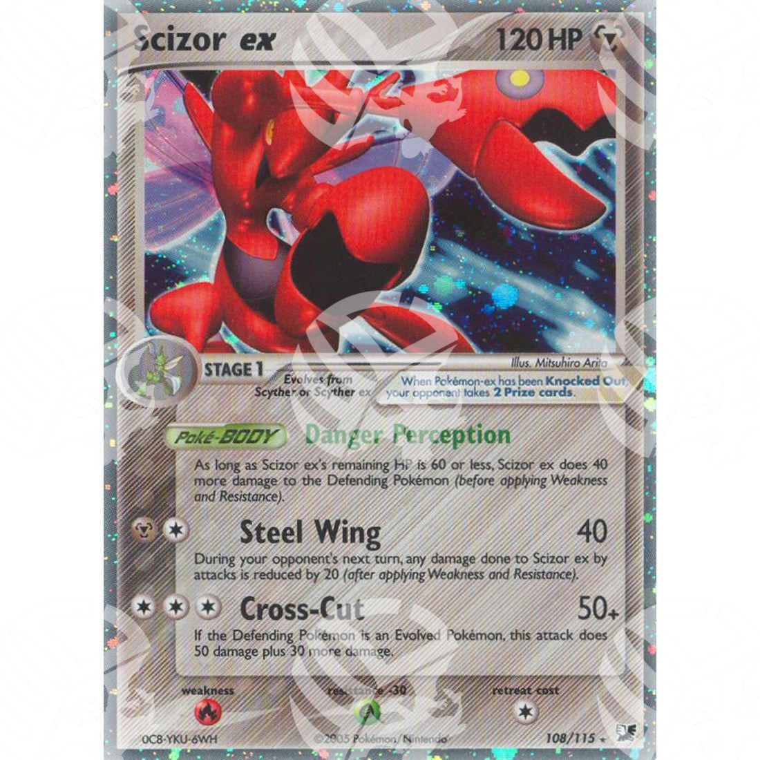 EX Forze Segrete - Scizor ex - Holo Rare 108/115 - Warcard - EX Forze Segrete - Scizor ex - Holo Rare 108/115 i prezzi più bassi sul mercato, solo da www.warcardshop.com! Carte singole, box, buste e mazzi.