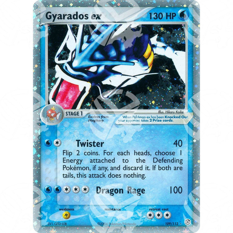 EX RossoFuoco e VerdeFoglia - Gyarados ex - Holo Rare 109/112 - Warcard - EX RossoFuoco e VerdeFoglia - Gyarados ex - Holo Rare 109/112 i prezzi più bassi sul mercato, solo da www.warcardshop.com! Carte singole, box, buste e mazzi.