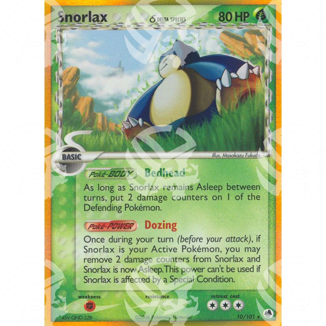 EX L'Isola dei Draghi - Snorlax δ - Holo Rare 10/101 - Warcard - EX L'Isola dei Draghi - Snorlax δ - Holo Rare 10/101 i prezzi più bassi sul mercato, solo da www.warcardshop.com! Carte singole, box, buste e mazzi.