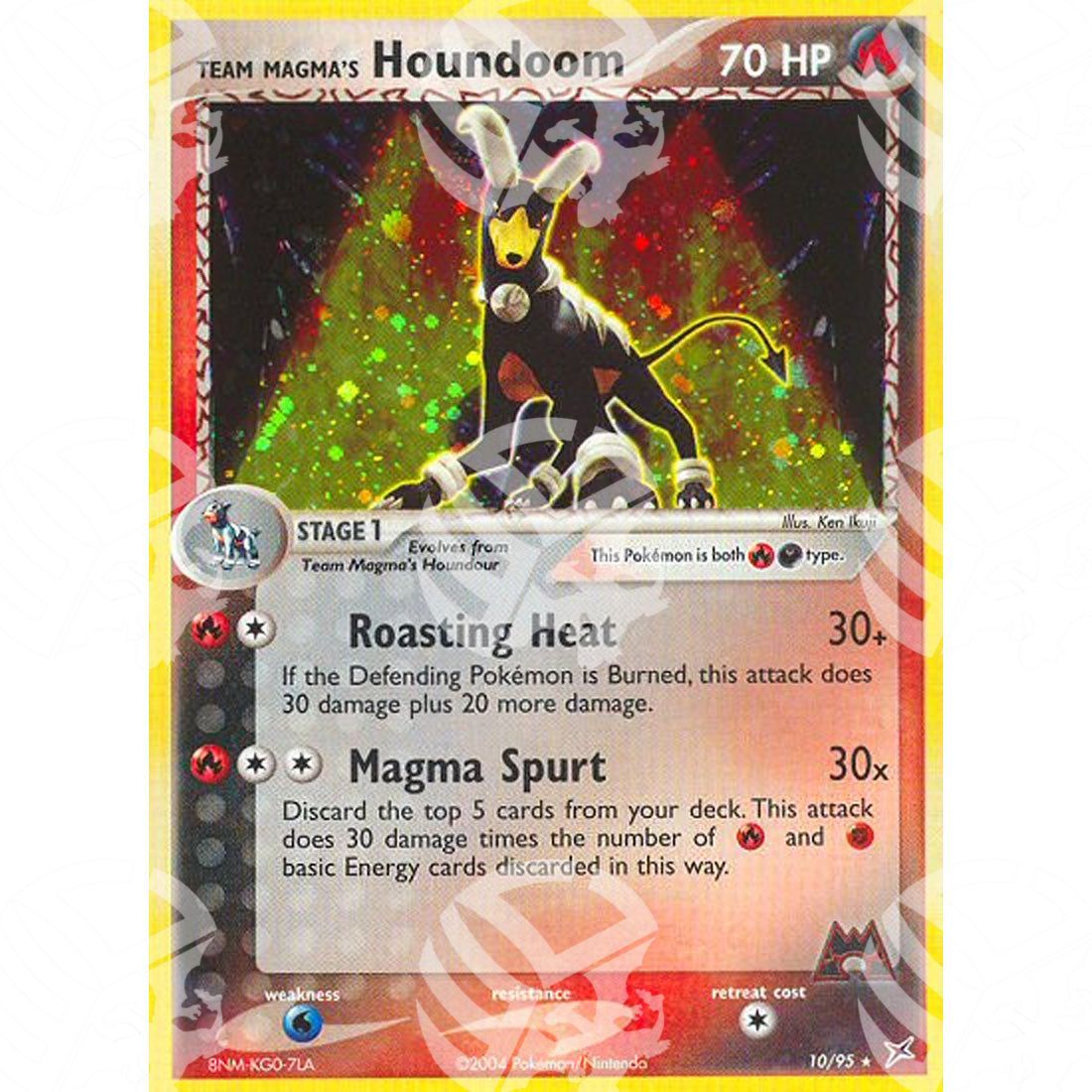 EX Team Magma vs Team Idro - Team Magma's Houndoom - Holo Rare 10/95 - Warcard - EX Team Magma vs Team Idro - Team Magma's Houndoom - Holo Rare 10/95 i prezzi più bassi sul mercato, solo da www.warcardshop.com! Carte singole, box, buste e mazzi.