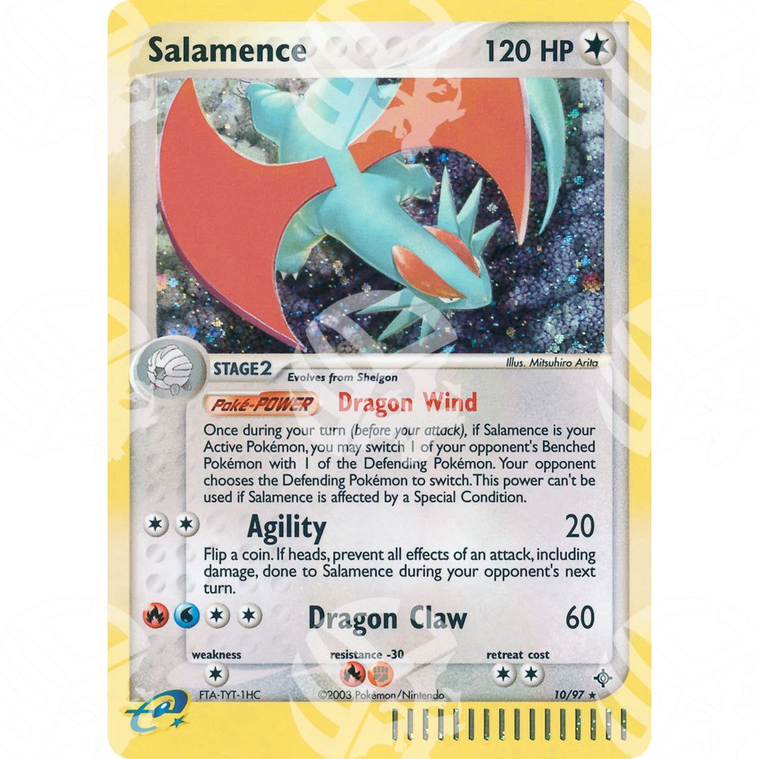 EX Drago - Salamence - Holo Rare 10/97 - Warcard - EX Drago - Salamence - Holo Rare 10/97 i prezzi più bassi sul mercato, solo da www.warcardshop.com! Carte singole, box, buste e mazzi.