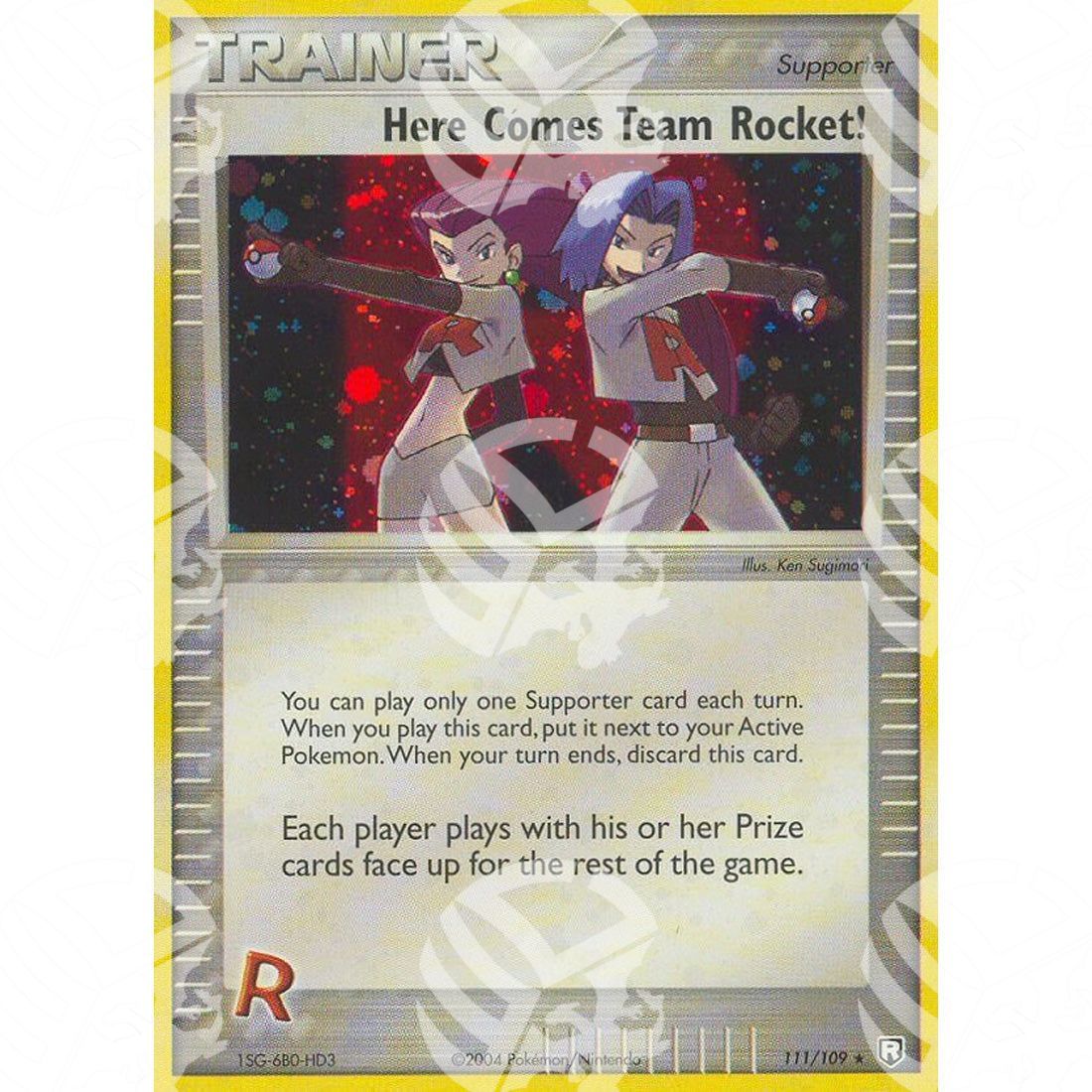 EX Team Rocket Returns - Here Comes Team Rocket! - Secret Rare 111/109 - Warcard - EX Team Rocket Returns - Here Comes Team Rocket! - Secret Rare 111/109 i prezzi più bassi sul mercato, solo da www.warcardshop.com! Carte singole, box, buste e mazzi.