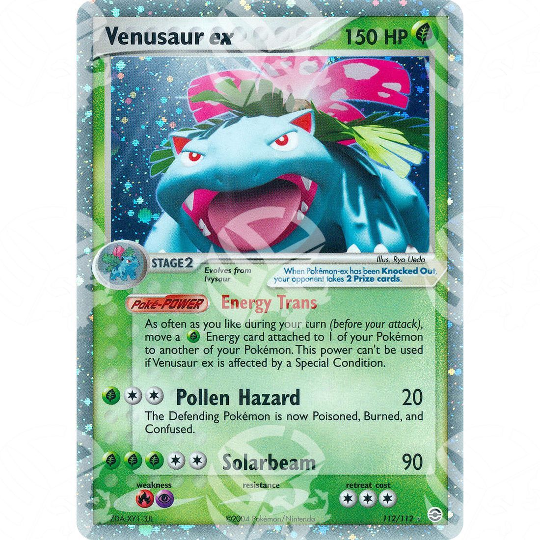 EX RossoFuoco e VerdeFoglia - Venusaur ex - Holo Rare 112/112 - Warcard - EX RossoFuoco e VerdeFoglia - Venusaur ex - Holo Rare 112/112 i prezzi più bassi sul mercato, solo da www.warcardshop.com! Carte singole, box, buste e mazzi.