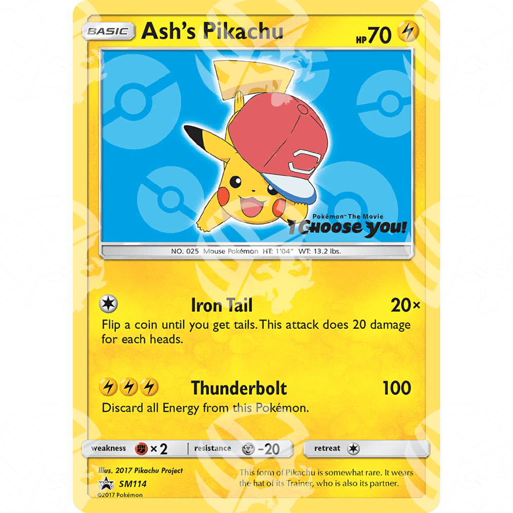 Black Star Promos - SM - Ash's Pikachu - Non Holo Promo SM114 - Warcard - Black Star Promos - SM - Ash's Pikachu - Non Holo Promo SM114 i prezzi più bassi sul mercato, solo da www.warcardshop.com! Carte singole, box, buste e mazzi.