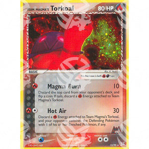 EX Team Magma vs Team Idro - Team Magma's Torkoal - Holo Rare 12/95 - Warcard - EX Team Magma vs Team Idro - Team Magma's Torkoal - Holo Rare 12/95 i prezzi più bassi sul mercato, solo da www.warcardshop.com! Carte singole, box, buste e mazzi.