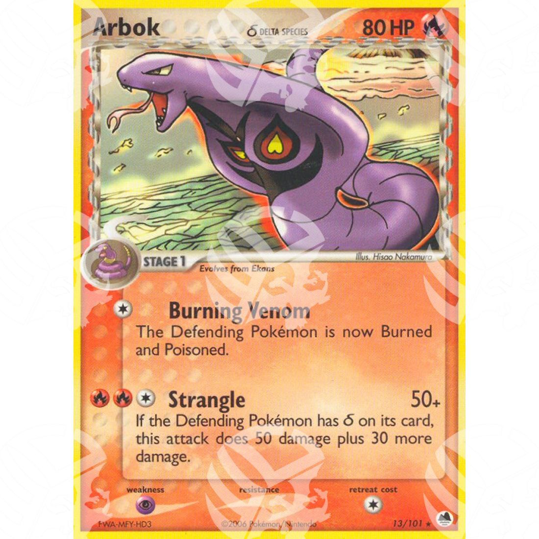 EX L'Isola dei Draghi - Arbok δ - 13/101 - Warcard - EX L'Isola dei Draghi - Arbok δ - 13/101 i prezzi più bassi sul mercato, solo da www.warcardshop.com! Carte singole, box, buste e mazzi.