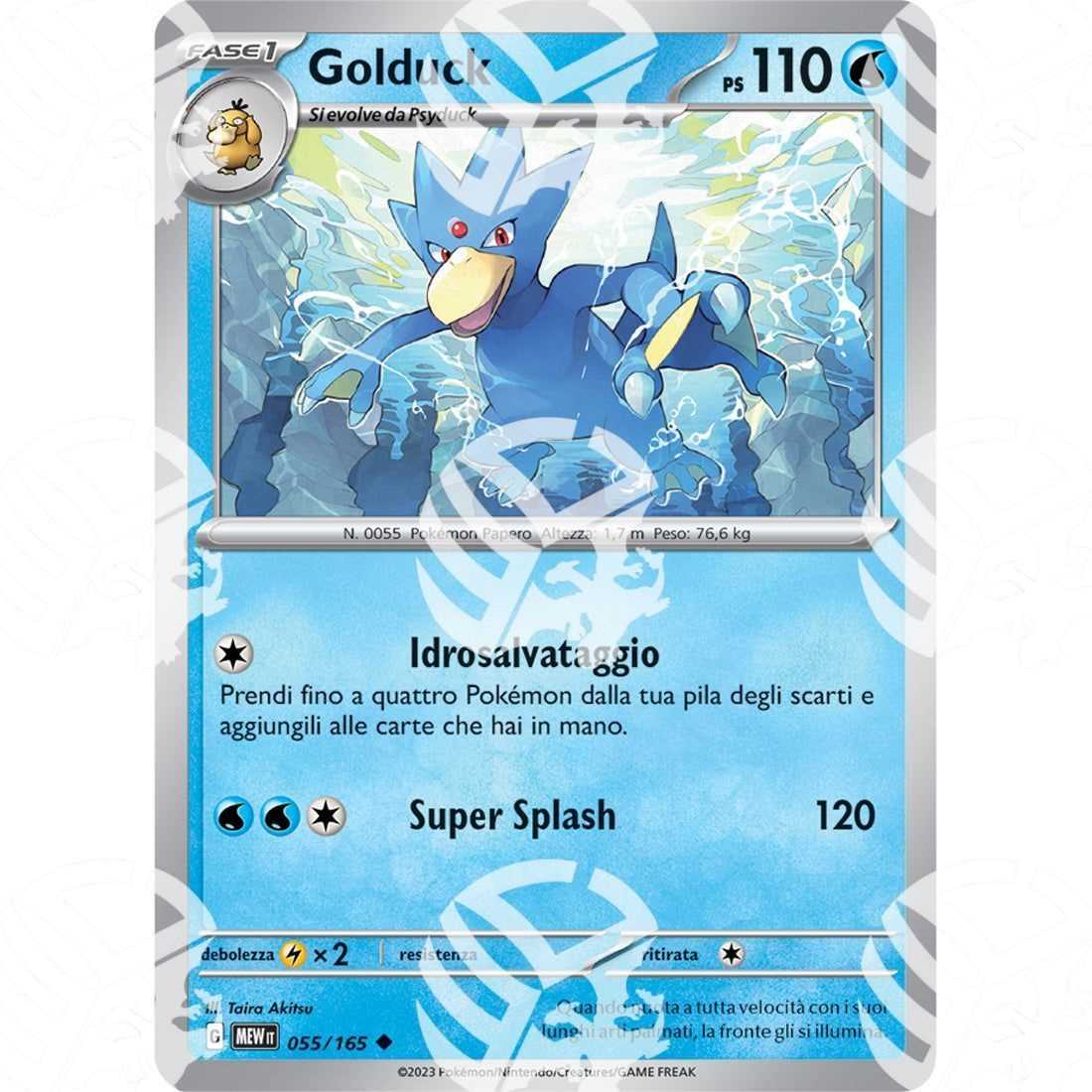 151 - Golduck - 055/165 - Warcard - 151 - Golduck - 055/165 i prezzi più bassi sul mercato, solo da www.warcardshop.com! Carte singole, box, buste e mazzi.