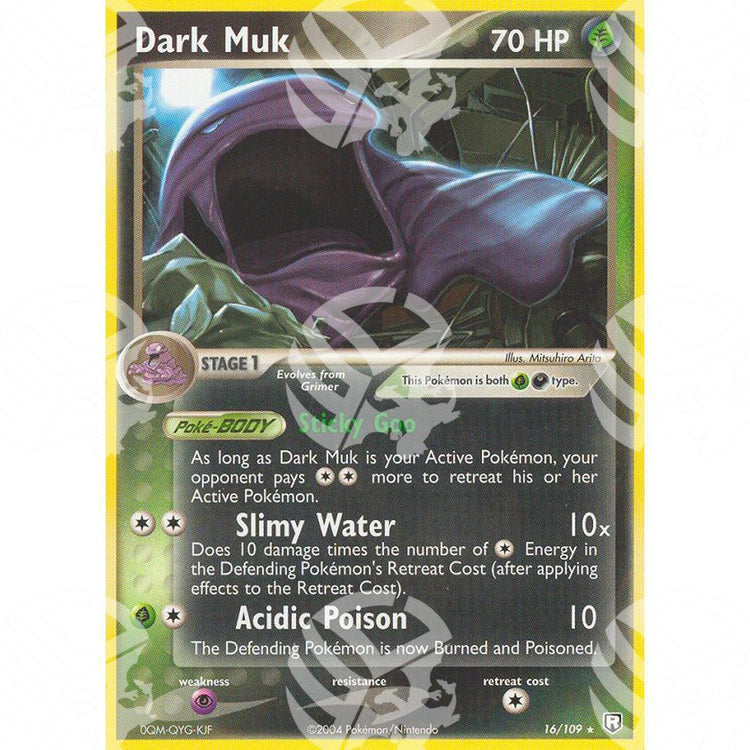 EX Team Rocket Returns - Dark Muk - 16/109 - Warcard - EX Team Rocket Returns - Dark Muk - 16/109 i prezzi più bassi sul mercato, solo da www.warcardshop.com! Carte singole, box, buste e mazzi.