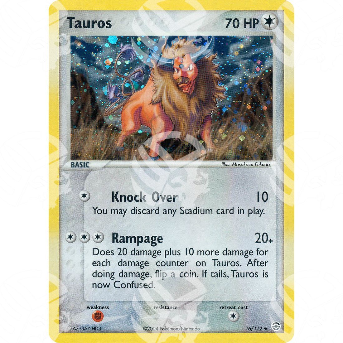 EX RossoFuoco e VerdeFoglia - Tauros - Holo Rare 16/112 - Warcard - EX RossoFuoco e VerdeFoglia - Tauros - Holo Rare 16/112 i prezzi più bassi sul mercato, solo da www.warcardshop.com! Carte singole, box, buste e mazzi.