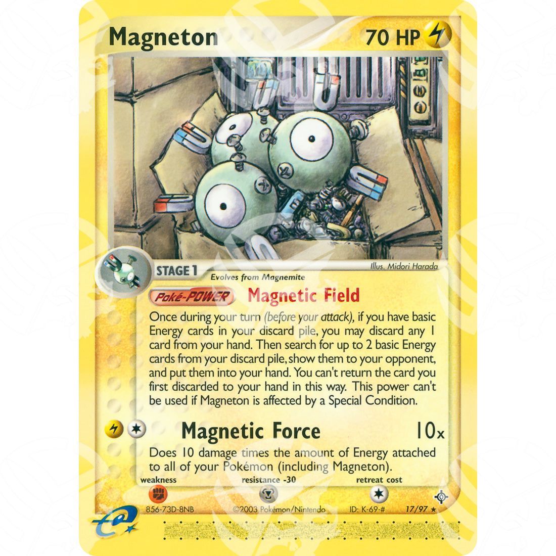 EX Drago - Magneton - 17/97 - Warcard - EX Drago - Magneton - 17/97 i prezzi più bassi sul mercato, solo da www.warcardshop.com! Carte singole, box, buste e mazzi.