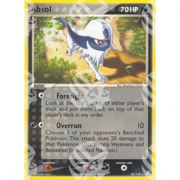 EX Fantasmi di Holon - Absol - 18/110 - Warcard - EX Fantasmi di Holon - Absol - 18/110 i prezzi più bassi sul mercato, solo da www.warcardshop.com! Carte singole, box, buste e mazzi.