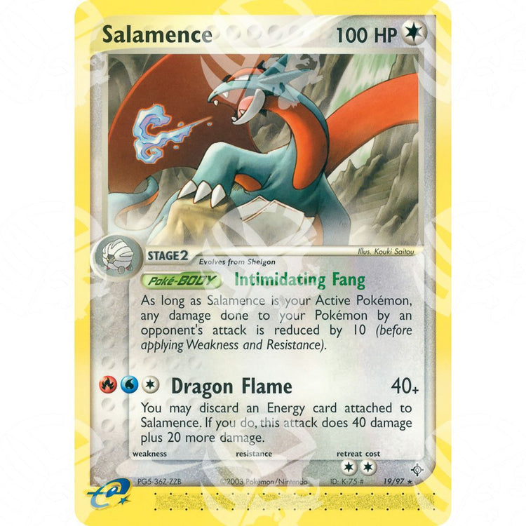 EX Drago - Salamence - 19/97 - Warcard - EX Drago - Salamence - 19/97 i prezzi più bassi sul mercato, solo da www.warcardshop.com! Carte singole, box, buste e mazzi.