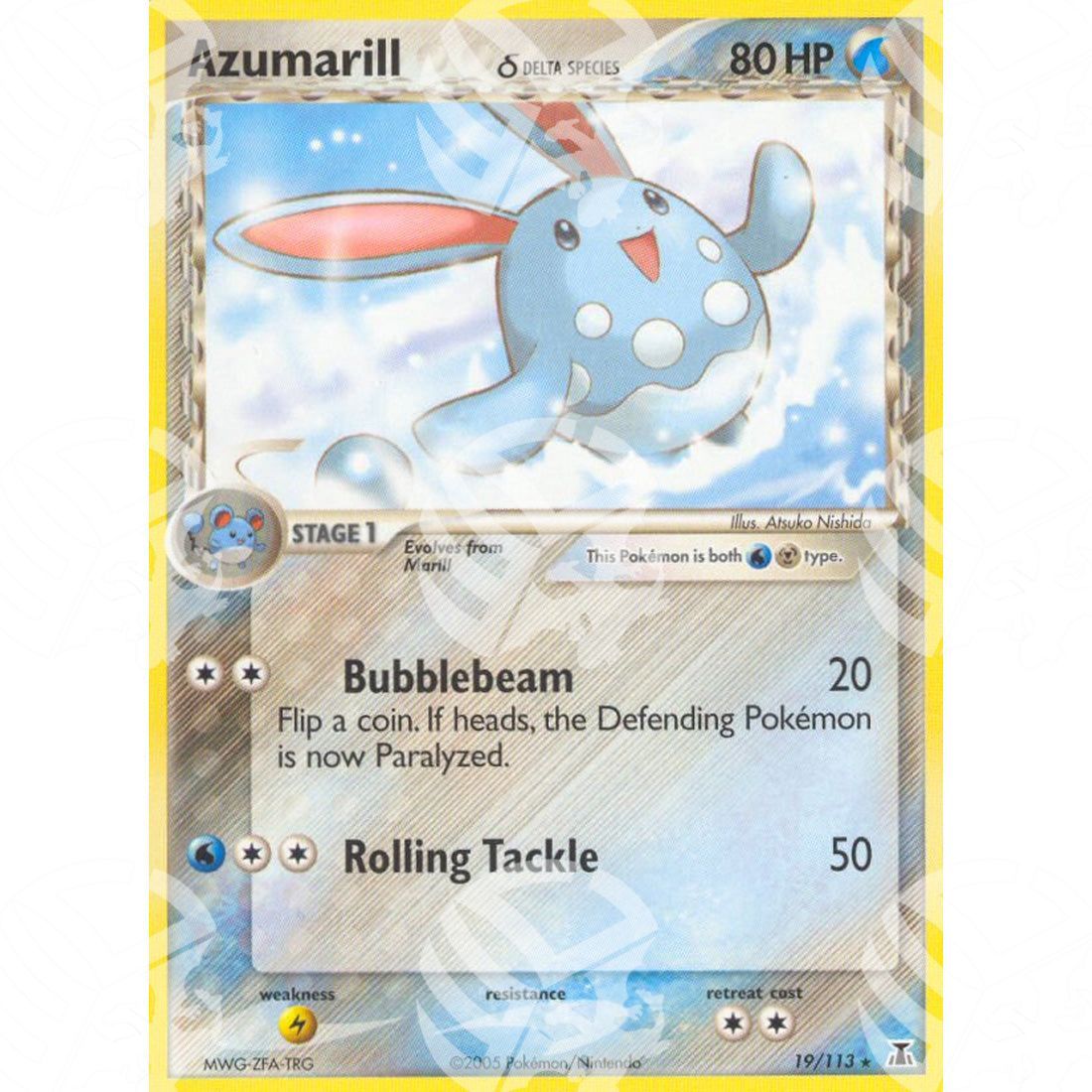 EX Specie Delta - Azumarill δ - 19/113 - Warcard - EX Specie Delta - Azumarill δ - 19/113 i prezzi più bassi sul mercato, solo da www.warcardshop.com! Carte singole, box, buste e mazzi.