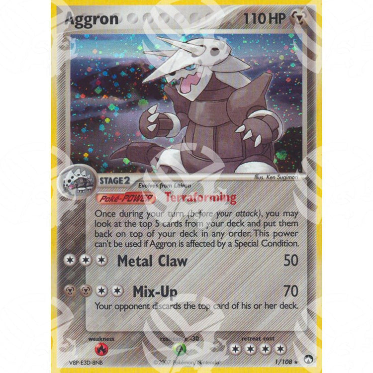 EX Power Keepers - Aggron - Holo Rare 1/108 - Warcard - EX Power Keepers - Aggron - Holo Rare 1/108 i prezzi più bassi sul mercato, solo da www.warcardshop.com! Carte singole, box, buste e mazzi.