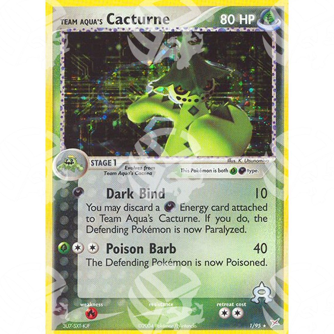 EX Team Magma vs Team Idro - Team Aqua's Cacturne - Holo Rare 1/95 - Warcard - EX Team Magma vs Team Idro - Team Aqua's Cacturne - Holo Rare 1/95 i prezzi più bassi sul mercato, solo da www.warcardshop.com! Carte singole, box, buste e mazzi.