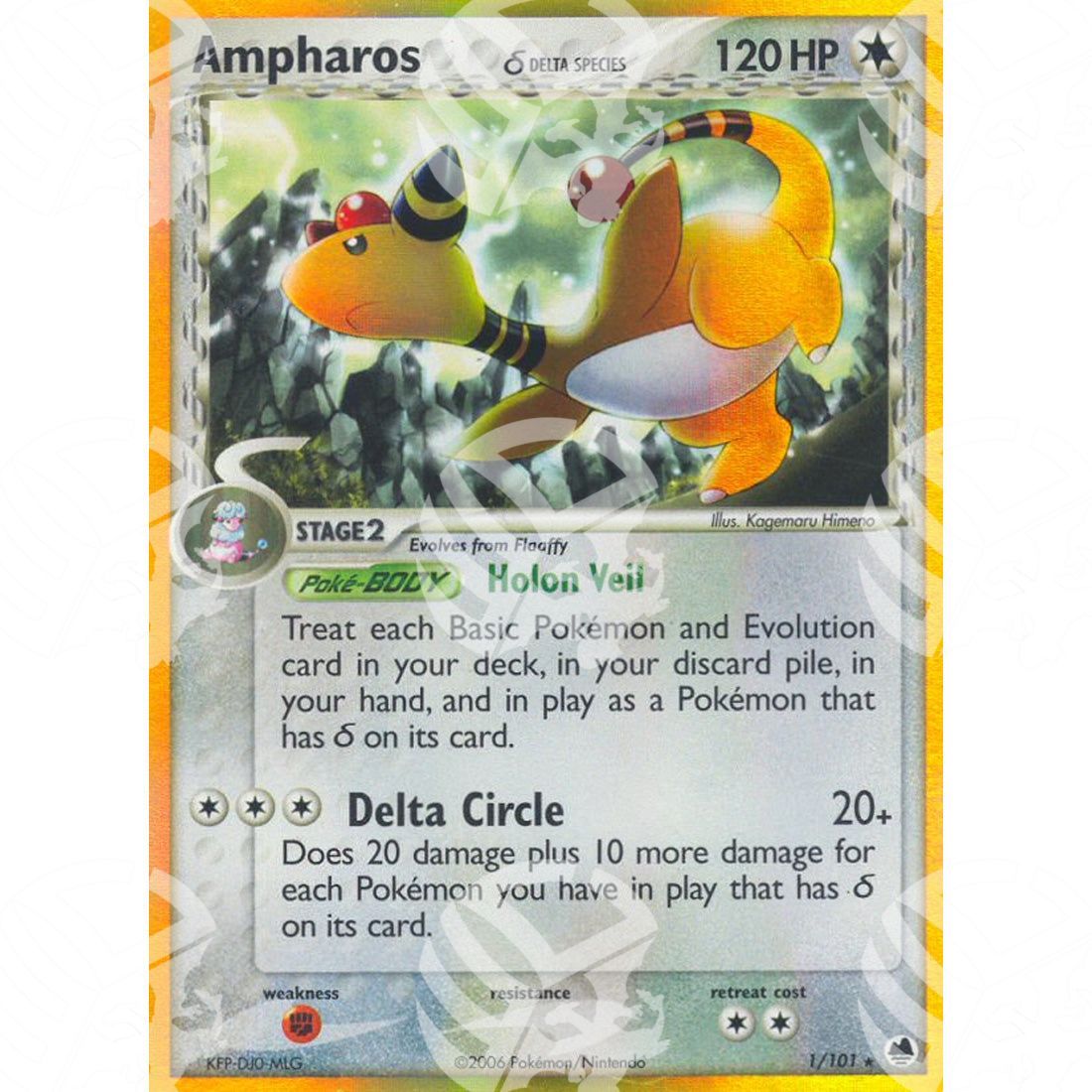 EX L'Isola dei Draghi - Ampharos δ - Holo Rare 1/101 - Warcard - EX L'Isola dei Draghi - Ampharos δ - Holo Rare 1/101 i prezzi più bassi sul mercato, solo da www.warcardshop.com! Carte singole, box, buste e mazzi.