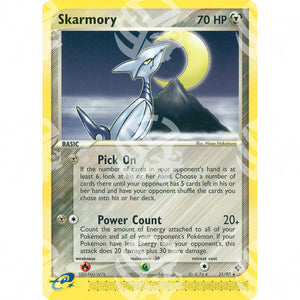 EX Drago - Skarmory - 21/97 - Warcard - EX Drago - Skarmory - 21/97 i prezzi più bassi sul mercato, solo da www.warcardshop.com! Carte singole, box, buste e mazzi.