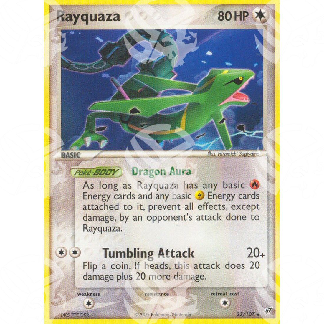 EX Deoxys - Rayquaza - 22/107 - Warcard - EX Deoxys - Rayquaza - 22/107 i prezzi più bassi sul mercato, solo da www.warcardshop.com! Carte singole, box, buste e mazzi.