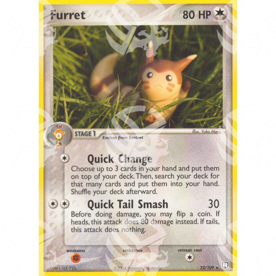 EX Team Rocket Returns - Furret - 22/109 - Warcard - EX Team Rocket Returns - Furret - 22/109 i prezzi più bassi sul mercato, solo da www.warcardshop.com! Carte singole, box, buste e mazzi.