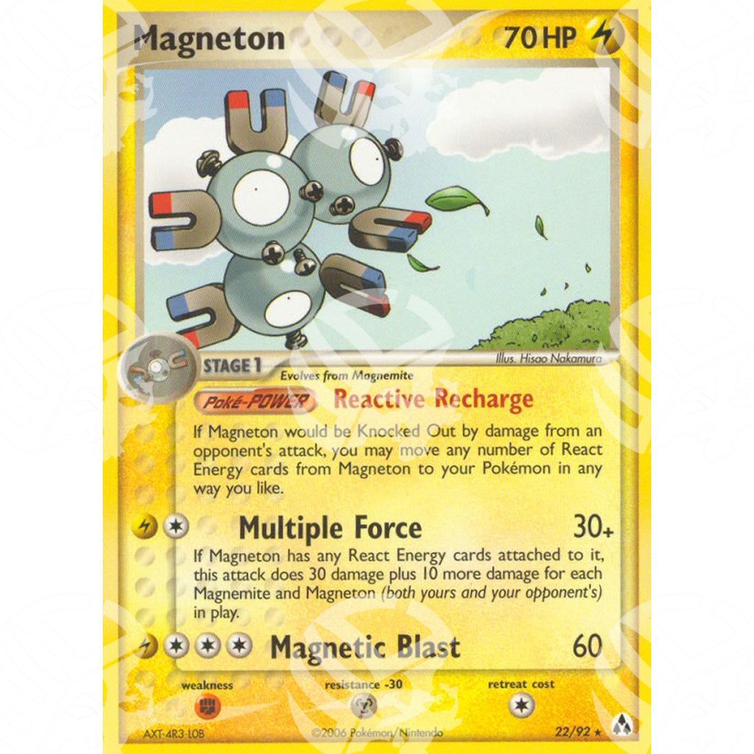 EX La Leggenda di Mew - Magneton - 22/92 - Warcard - EX La Leggenda di Mew - Magneton - 22/92 i prezzi più bassi sul mercato, solo da www.warcardshop.com! Carte singole, box, buste e mazzi.