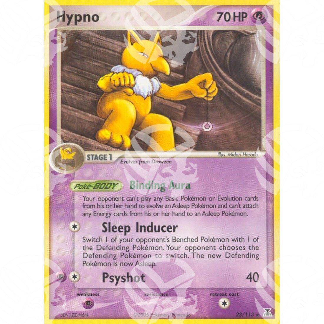 EX Specie Delta - Hypno - 23/113 - Warcard - EX Specie Delta - Hypno - 23/113 i prezzi più bassi sul mercato, solo da www.warcardshop.com! Carte singole, box, buste e mazzi.