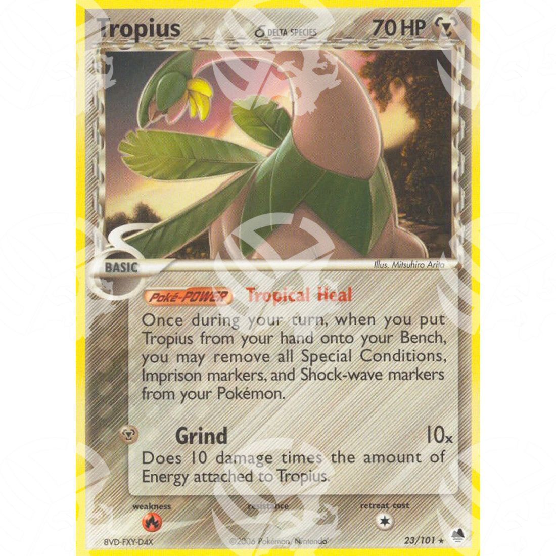 EX L'Isola dei Draghi - Tropius δ - 23/101 - Warcard - EX L'Isola dei Draghi - Tropius δ - 23/101 i prezzi più bassi sul mercato, solo da www.warcardshop.com! Carte singole, box, buste e mazzi.