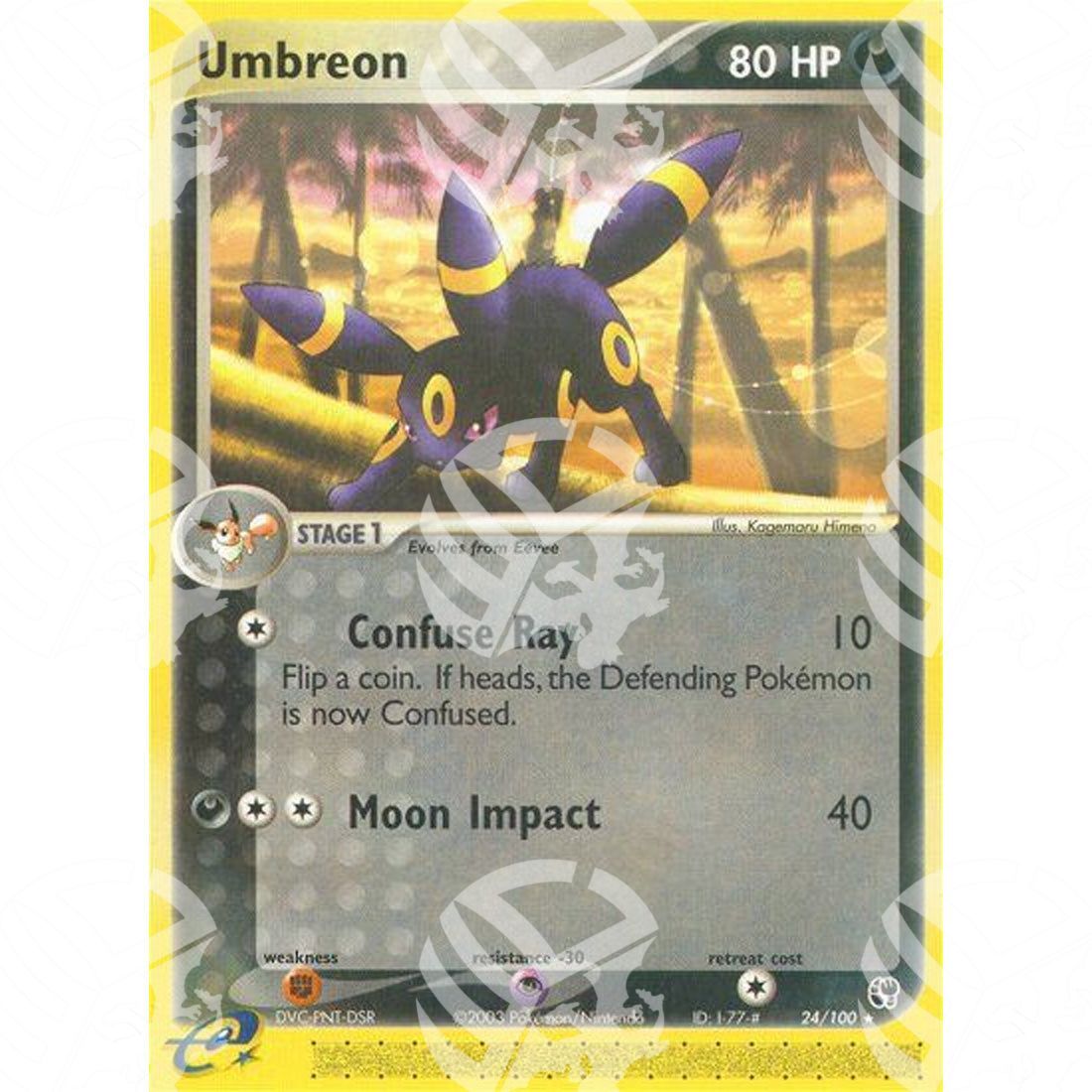 EX Tempesta Di Sabbia - Umbreon - 24/100 - Warcard - EX Tempesta Di Sabbia - Umbreon - 24/100 i prezzi più bassi sul mercato, solo da www.warcardshop.com! Carte singole, box, buste e mazzi.