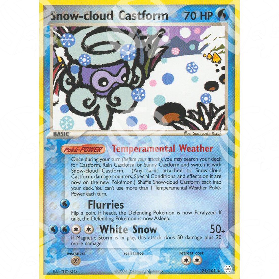 EX Leggende Nascoste - Snow-cloud Castform - 25/101 - Warcard - EX Leggende Nascoste - Snow-cloud Castform - 25/101 i prezzi più bassi sul mercato, solo da www.warcardshop.com! Carte singole, box, buste e mazzi.