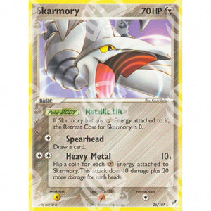 EX Deoxys - Skarmory - 26/107 - Warcard - EX Deoxys - Skarmory - 26/107 i prezzi più bassi sul mercato, solo da www.warcardshop.com! Carte singole, box, buste e mazzi.