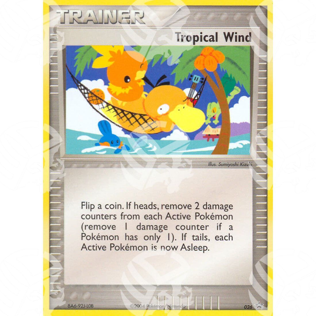 Nintendo Black Star Promos - Tropical Wind [Quarter-Finalist] - Non Holo Promo 26 - Warcard - Nintendo Black Star Promos - Tropical Wind [Quarter-Finalist] - Non Holo Promo 26 i prezzi più bassi sul mercato, solo da www.warcardshop.com! Carte singole, box, buste e mazzi.