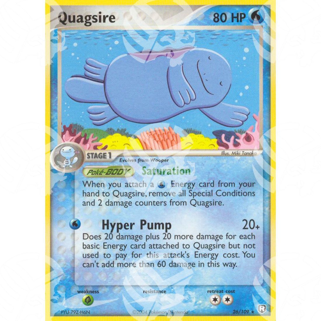 EX Team Rocket Returns - Quagsire - 26/109 - Warcard - EX Team Rocket Returns - Quagsire - 26/109 i prezzi più bassi sul mercato, solo da www.warcardshop.com! Carte singole, box, buste e mazzi.