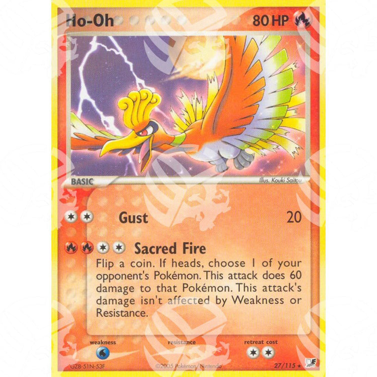 EX Forze Segrete - Ho-Oh - 27/115 - Warcard - EX Forze Segrete - Ho-Oh - 27/115 i prezzi più bassi sul mercato, solo da www.warcardshop.com! Carte singole, box, buste e mazzi.