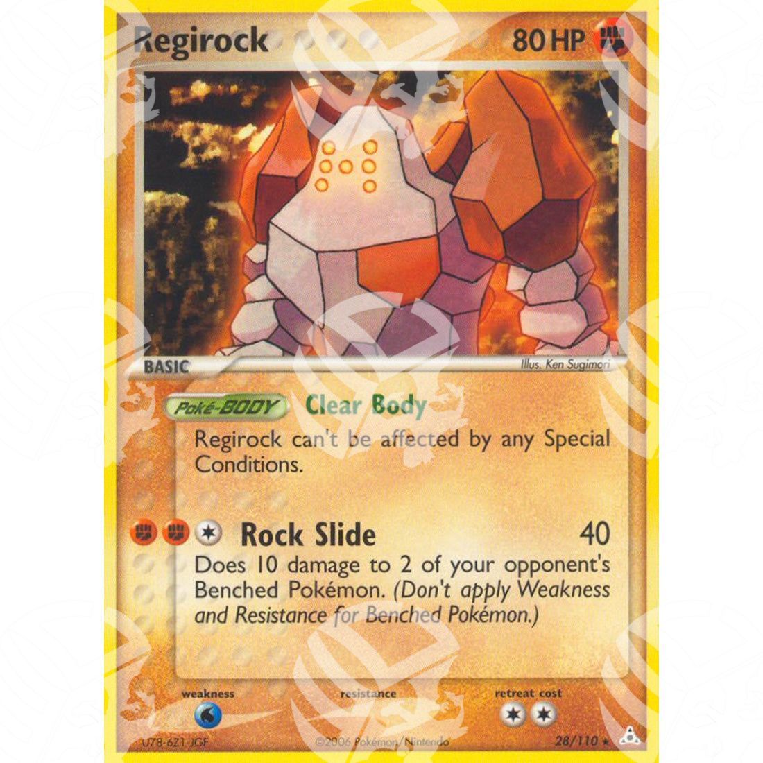 EX Fantasmi di Holon - Regirock - 28/110 - Warcard - EX Fantasmi di Holon - Regirock - 28/110 i prezzi più bassi sul mercato, solo da www.warcardshop.com! Carte singole, box, buste e mazzi.