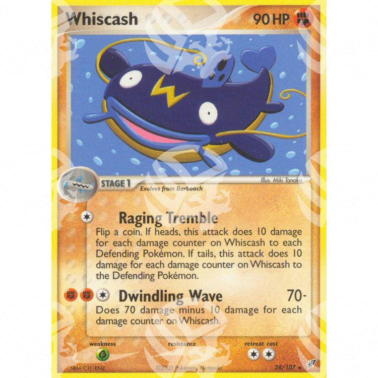 EX Deoxys - Whiscash - 28/107 - Warcard - EX Deoxys - Whiscash - 28/107 i prezzi più bassi sul mercato, solo da www.warcardshop.com! Carte singole, box, buste e mazzi.