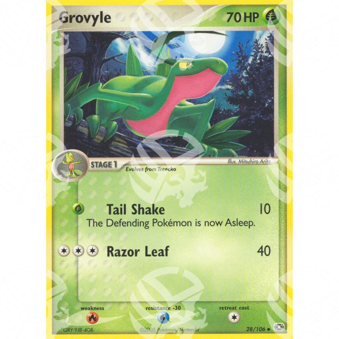 EX Smeraldo - Grovyle - 28/106 - Warcard - EX Smeraldo - Grovyle - 28/106 i prezzi più bassi sul mercato, solo da www.warcardshop.com! Carte singole, box, buste e mazzi.