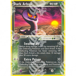 EX Team Rocket Returns - Dark Arbok - 29/109 - Warcard - EX Team Rocket Returns - Dark Arbok - 29/109 i prezzi più bassi sul mercato, solo da www.warcardshop.com! Carte singole, box, buste e mazzi.