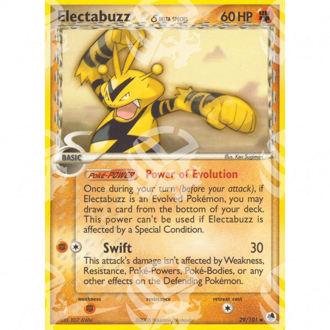 EX L'Isola dei Draghi - Electabuzz δ - 29/101 - Warcard - EX L'Isola dei Draghi - Electabuzz δ - 29/101 i prezzi più bassi sul mercato, solo da www.warcardshop.com! Carte singole, box, buste e mazzi.