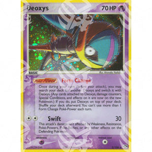 EX Smeraldo - Deoxys (Speed) - Holo Rare 2/106 - Warcard - EX Smeraldo - Deoxys (Speed) - Holo Rare 2/106 i prezzi più bassi sul mercato, solo da www.warcardshop.com! Carte singole, box, buste e mazzi.