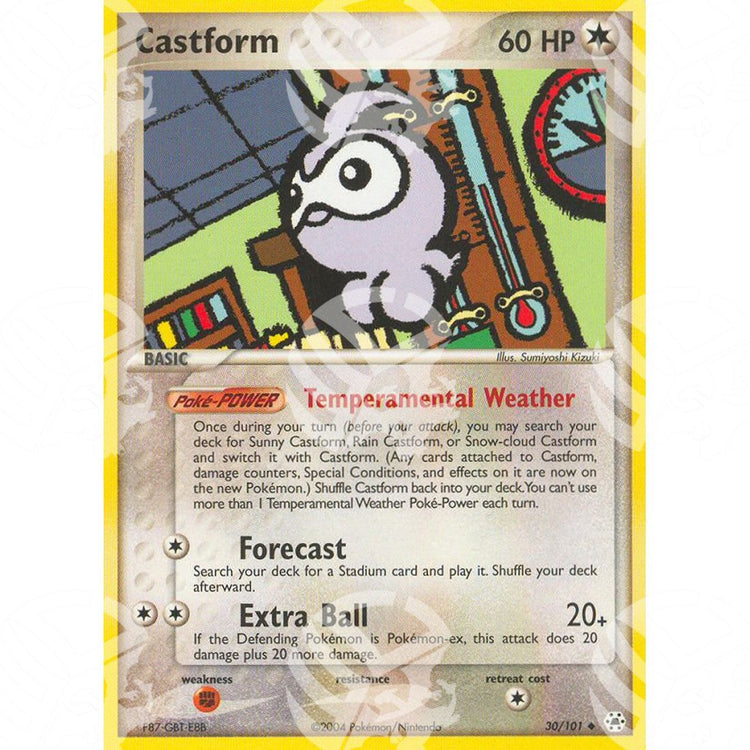 EX Leggende Nascoste - Castform - 30/101 - Warcard - EX Leggende Nascoste - Castform - 30/101 i prezzi più bassi sul mercato, solo da www.warcardshop.com! Carte singole, box, buste e mazzi.