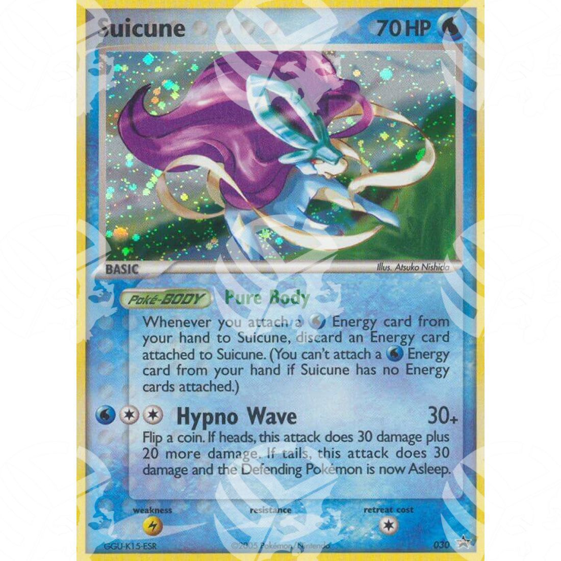 Nintendo Black Star Promos - Suicune - Holo Promo 30 - Warcard - Nintendo Black Star Promos - Suicune - Holo Promo 30 i prezzi più bassi sul mercato, solo da www.warcardshop.com! Carte singole, box, buste e mazzi.