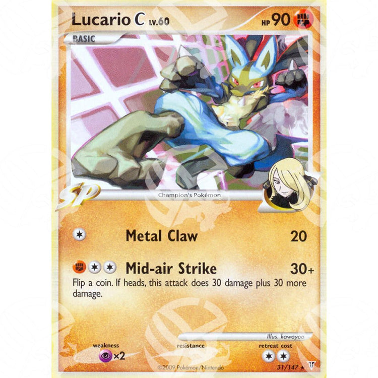 Supreme Victors - Lucario C - 31/147 - Warcard - Supreme Victors - Lucario C - 31/147 i prezzi più bassi sul mercato, solo da www.warcardshop.com! Carte singole, box, buste e mazzi.