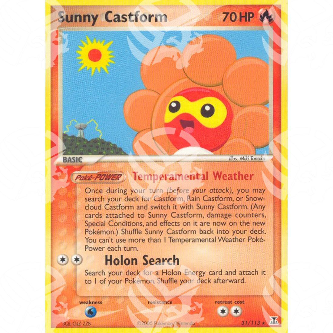 EX Specie Delta - Sunny Castform - 31/113 - Warcard - EX Specie Delta - Sunny Castform - 31/113 i prezzi più bassi sul mercato, solo da www.warcardshop.com! Carte singole, box, buste e mazzi.