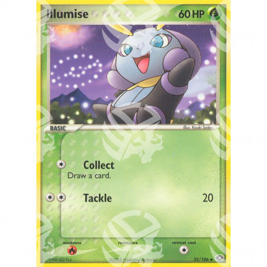 EX Smeraldo - Illumise - 32/106 - Warcard - EX Smeraldo - Illumise - 32/106 i prezzi più bassi sul mercato, solo da www.warcardshop.com! Carte singole, box, buste e mazzi.