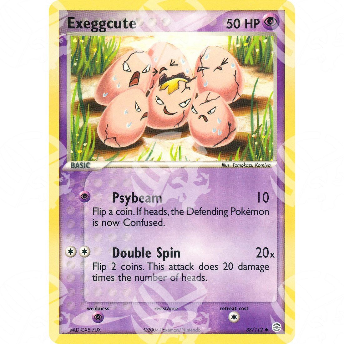 EX RossoFuoco e VerdeFoglia - Exeggcute - 33/112 - Warcard - EX RossoFuoco e VerdeFoglia - Exeggcute - 33/112 i prezzi più bassi sul mercato, solo da www.warcardshop.com! Carte singole, box, buste e mazzi.